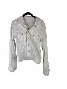 AG White Jean Jacket - Size M